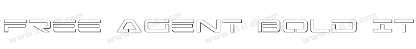Free Agent Bold Ital字体转换 Free Agent Bold Ital字体转换